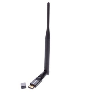 LG N25 150Mbps Wireless 11N RTL8188 Wifi USB Adapter con Antenna 6dBi