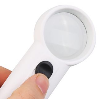 USD $ 13.39   Multifunctional Hand Hold Magnifier with LED Lights