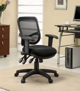Black Ergonomic Mesh Swivel Office Chair Free s H