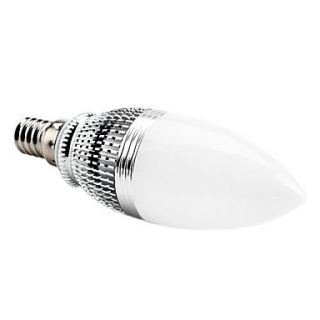 E14 3x1W 240 270lm 3000 3500K Warm White Light Bulb Candle LED (85