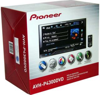 Pioneer AVH P4300DVD 7 Touch Screen DVD USB Car Player with