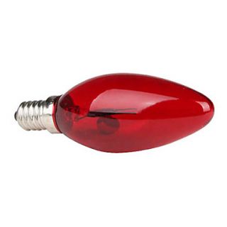EUR € 7.81   1 e14 led vela roja luz de la lámpara bombilla (220v