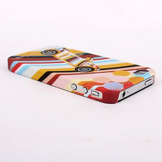  mat gepolijst super slanke auto patroon iphone case cover (patroon 17