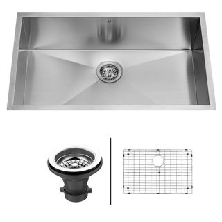 Vigo 32 inch Undermount Stainless Steel Kitchen Sink Grid Strainer
