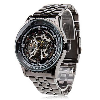 USD $ 19.79   Mens Steel Analog Automatic Mechanical Wrist Watch