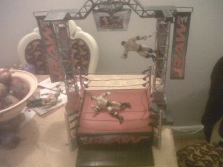 WWE Real Sound Arena Ring Wrestling ring The Cell cage ring DX D