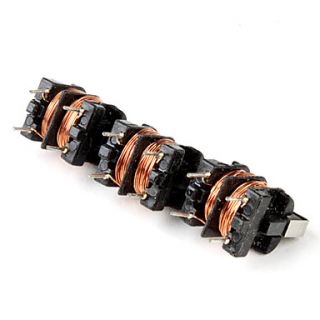  10mH Common Mode Inductor Line Filter (Black & Copper, 20 Piece Pack