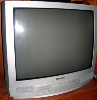 Used 27 Panasonic TV with Built in DVD CD Player