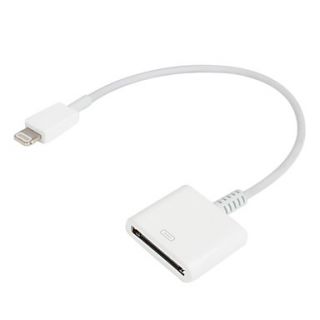 30 Pin Female to Lightning Charge and Data Adapter for iPhone 5, iPad