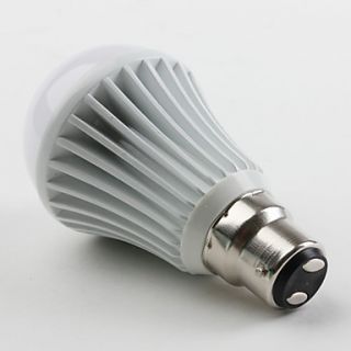 EUR € 10.11   b22 3w 450lm 6000 6500k branco natural lâmpada LED