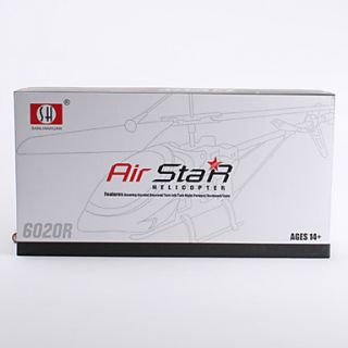 USD $ 33.39   Air Star 3 Channels Remote Control Helicopter with LED