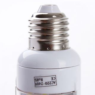 e27 5w 30x5050 SMD 300 350lm bianco caldo di mais lampadina led (220