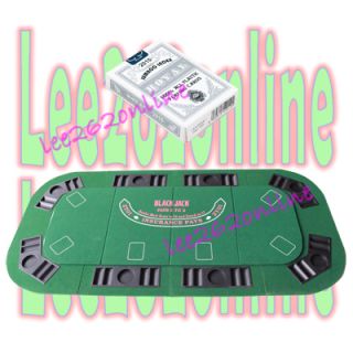 cup holders green royal plastic playing card jumbo index silver