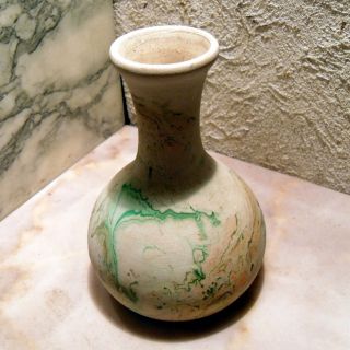 Vintage Small Nemadji Pottery Indian River USA Vase Handmade Unique
