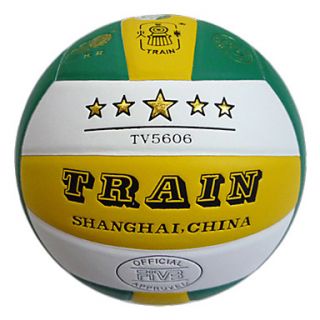 USD $ 42.69   Train  #5 Handmade PVC and Rubber Volleyball (Official