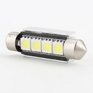 EUR € 1.19   42 millimetri 4 LED SMD lampadina bianca, Gadget a