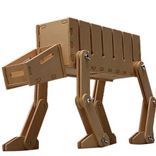 USD $ 43.19   Robot Dog Shaped DIY Wooden Electric Wire Organizer