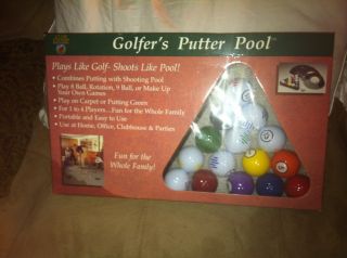 Club Champ Putters Pool Indoor Golf Putting Family Game Outdoor New in