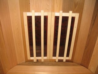 Indoor Sauna Room Combo Infrared Finnish Heating
