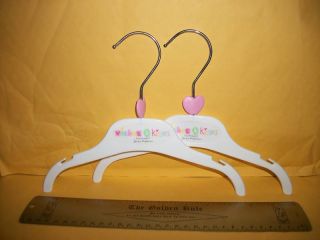 New Clothes Hangers Newborn Baby Wishes Kisses Hearts