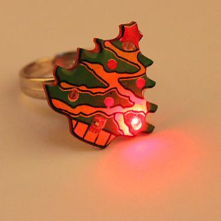 EUR € 1.46   cartoon led knippert ring (kerstboom), Gratis