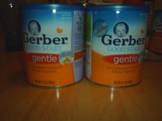  oz Cans of Gerber Good Start Gentle Baby Formula Free Shipping