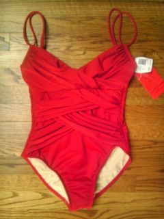 Magicsuit by Miraclesuit One Piece Inga Swimsuit Underwire Crimson Red