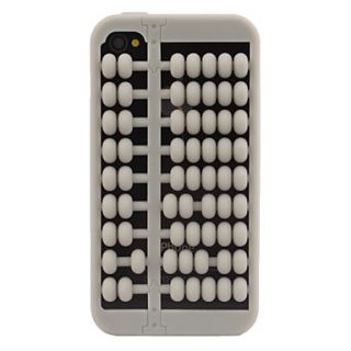 USD $ 5.49   Novelty Abacus Patterned Silicone Protective Case for