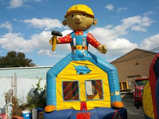Bob The Builder Inflatable Bounce House