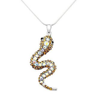 EUR € 7.53   serpent danse zircon en forme de collier avec diamant