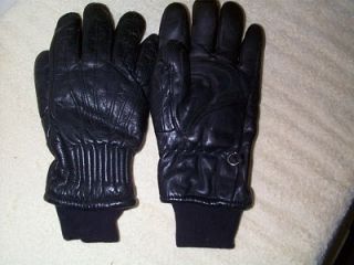 Aris Men Medium Waterproof Soft Leather Insulated Winter Gloves