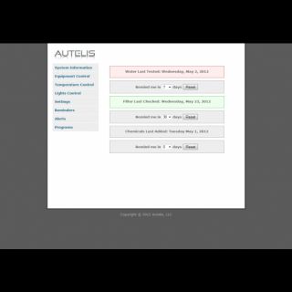 Autelis Pool Control Pentair Intellitouch Web IP Serial Home