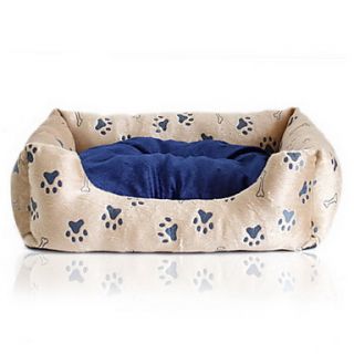 USD $ 44.99   Soft Dog Print Style Pet Bed(Assorted Colors,55x40x15CM