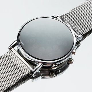 EUR € 9.56   Unisex Kjole Style Steel Digital LED Wrist Watch