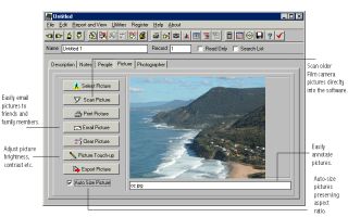 Digital Picture Inventory Management Database Software