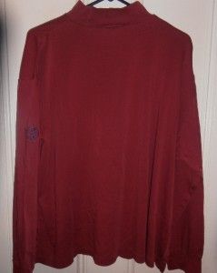 Ralph Lauren Golf Shirt Mens Size XL Red Long Sleeve Polo