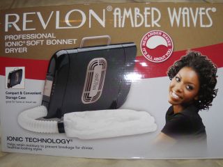 Revlon Amber Waves RV671AW Professional Ionic Soft Bonnet Dryer