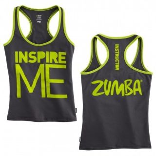 Zumba Inspire Me Instructor Racerback Top All Sizes