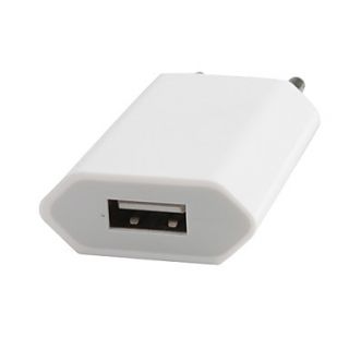 USD $ 3.59   Power Adapter & USB Charging Cable for iPhone 4 (White