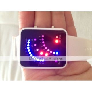 EUR € 6.61   Reloj Pulsera Futurista 29 de Visualizador de Luces LED