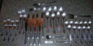International Silver China Stainless Flatware Lot of 43 Pieces
