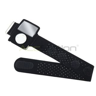 For Apple iPod Nano 3rd Gen Black Sport Armband Arm Band Case Skin