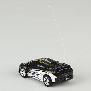 USD $ 11.79   Zebra Stripe 163 Mini Radio Control Racing Car (Black