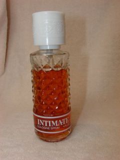 Vintage Intimate Cologne Spray Perfume by Revlon 4 oz Atomiz