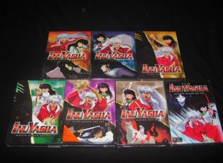 InuYasha   Complete Season 1, 2, 3, 4, 5, 6, 7   Brand New Anime Box