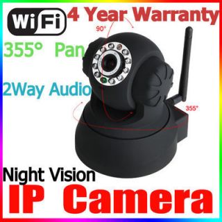  IP Camera Network WiFi Audio Webcam Night Vision 11 LED Security Cam
