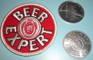 Iron City Beer Expert Patch Steelers 1975 Coin