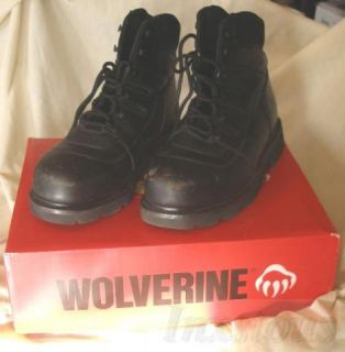 Wolverine Mens Iron Ridge 6  St Boots 01401 10 5 Black