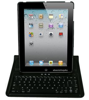 Bluetooth Swivel Rotate Keyboard Case Cover for iPad 2