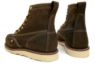 Brown Moc Toe Non Safety 814 4203